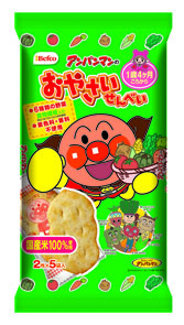 栗山米菓｜アンパンマンのおやさいせんべい