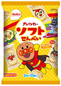 栗山米菓｜アンパンマンのソフトせんべい