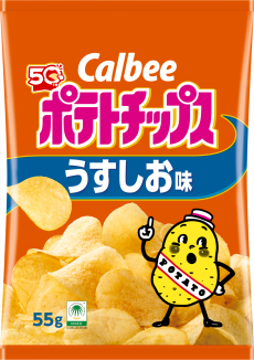 カルビー｜ポテトチップス うすしお味