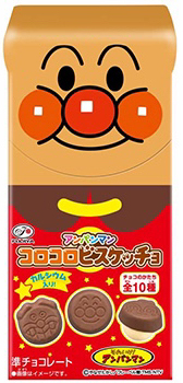 不二家｜アンパンマンコロコロビスケッチョ