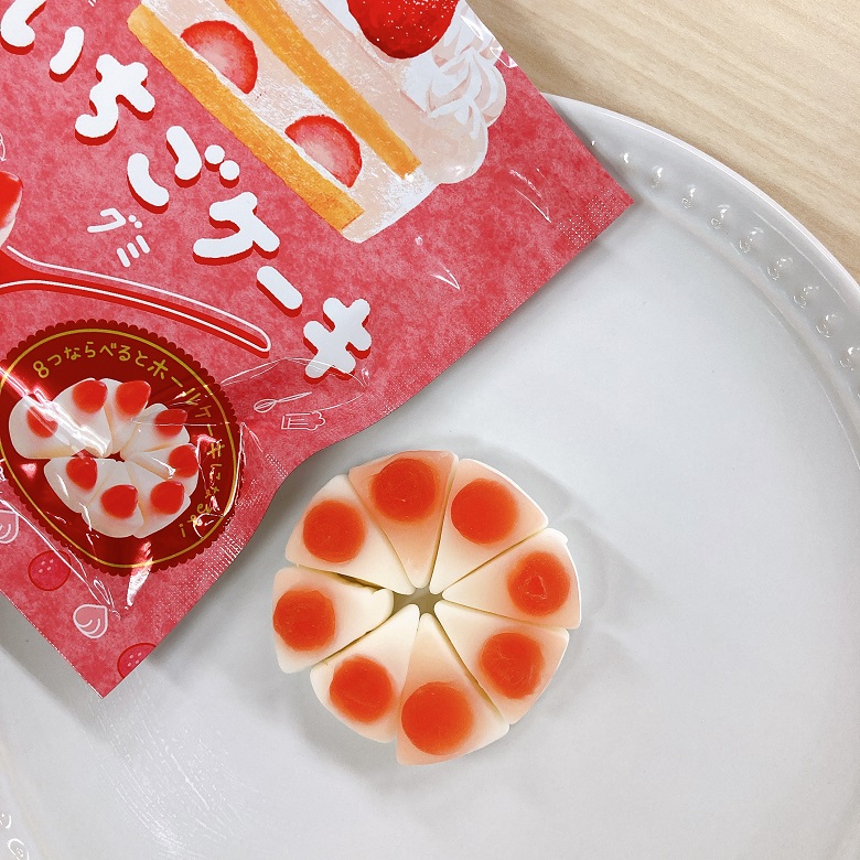 いちごケーキグミ　ホールケーキ