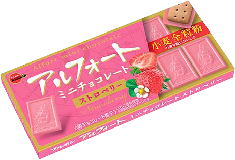 アルフォートいちごチョコ（ブルボン）