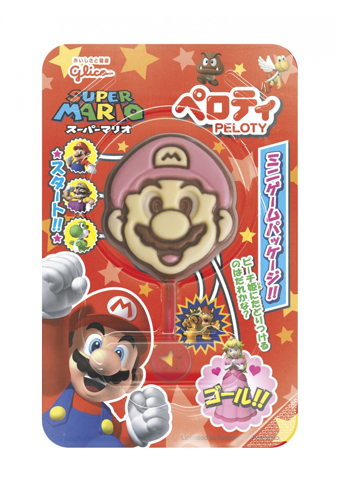 江崎グリコ　ペロティスーパーマリオ