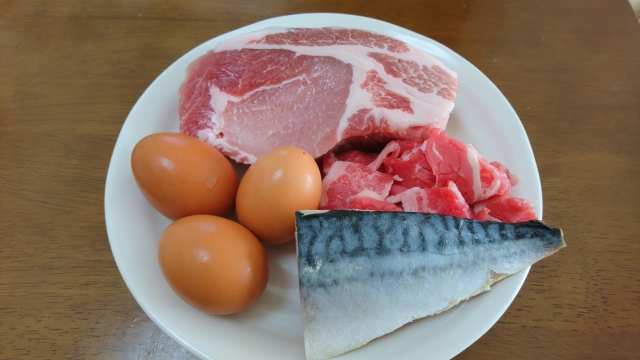 たんぱく質食材