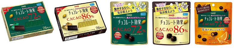 明治チョコレート効果　26枚、パウチタイプ