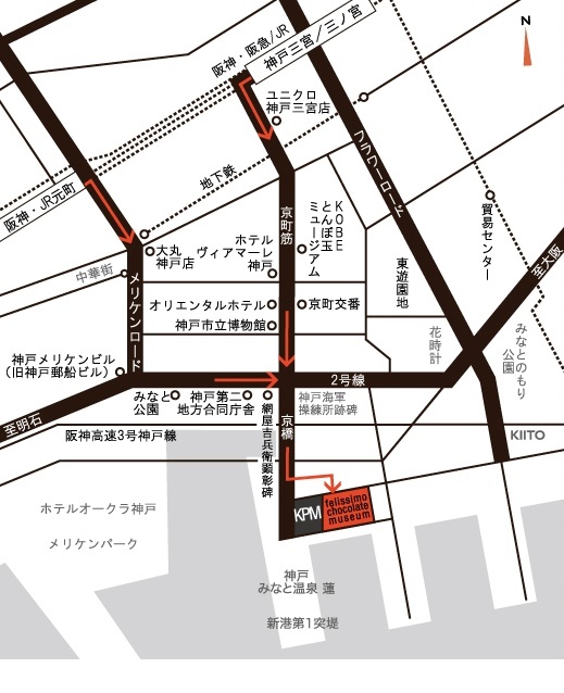 アクセス地図