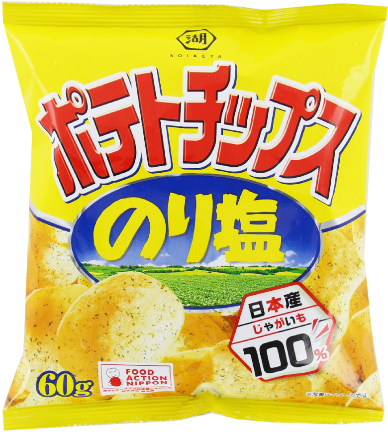 ポテトチップス　のり塩