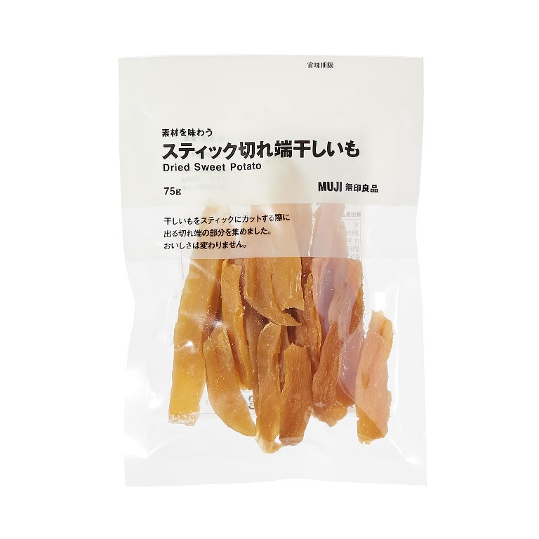 無印良品　素材を味わう　スティック切れ端干しいも
