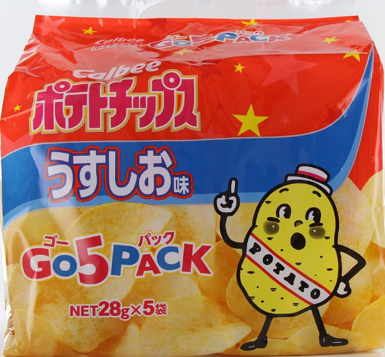 ポテトうすしお味ゴー５パック
