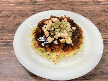 天ぷら揚げせん塩味クラッシュトッピング