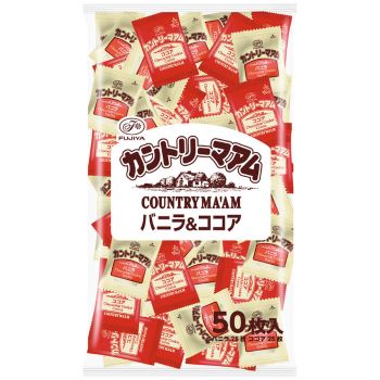 カントリーマアム（バニラ＆ココア）1袋（約50枚入）