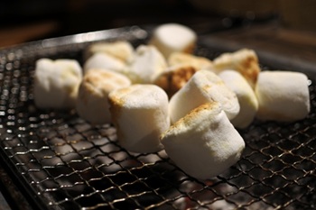BBQのマシュマロ
