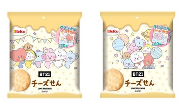 栗山米菓　BT21チーズせん