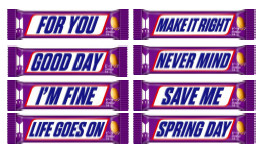 BTS×SNICKERS（スニッカーズ）_スペシャルエディション