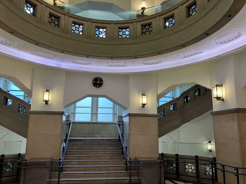 港区立郷土歴史館・建物内部