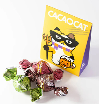 CACAOCAT 3個入り Nyalloween witch