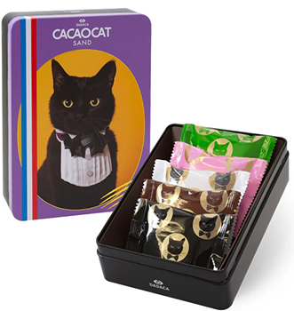 CACAOCAT SAND缶 5個入 HALLOWEEN