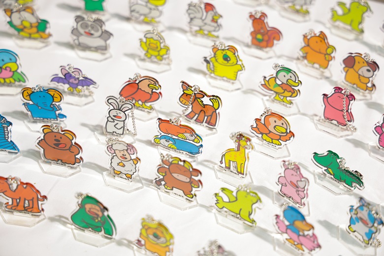 「たべっ子どうぶつLAND」グッズ