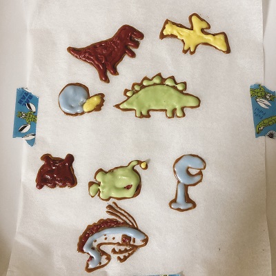 キャラチョコ色付け