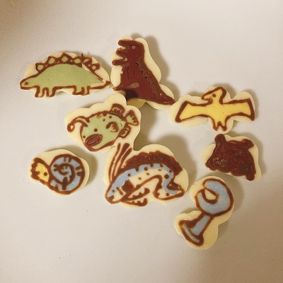 キャラチョコプレート完成