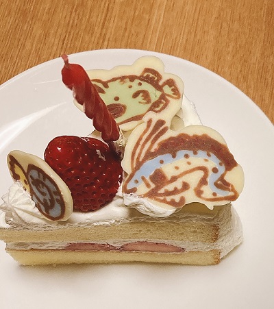 キャラチョコケーキ
