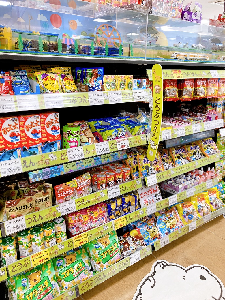 東武ストア 東武動物公園駅前店　お菓子売場②