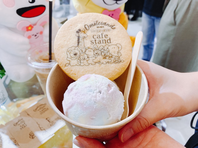 「たべっ子どうぶつカフェスタンドOmotesando」セレクトアイスカップ