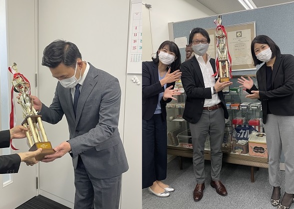 授賞式の様子
