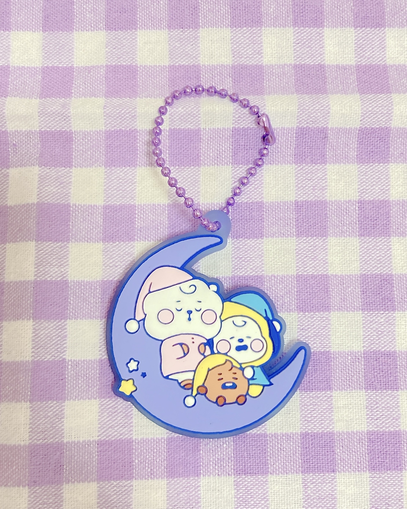 バンダイ　BT21ぷっくりラバマスグミのラバーマスコット