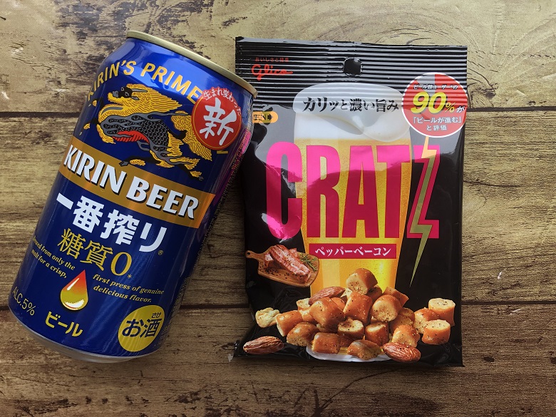 CRATZとビール