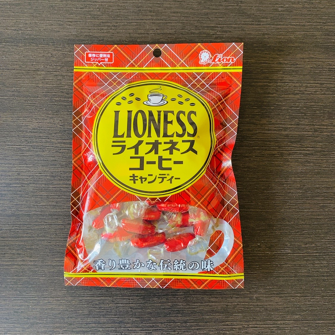 ライオネス珈琲キャンディ_パッケージ