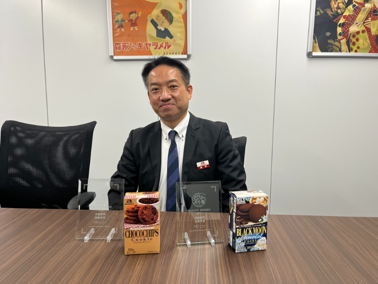 ビスケットアカデミー賞森永製菓様W受賞の様子