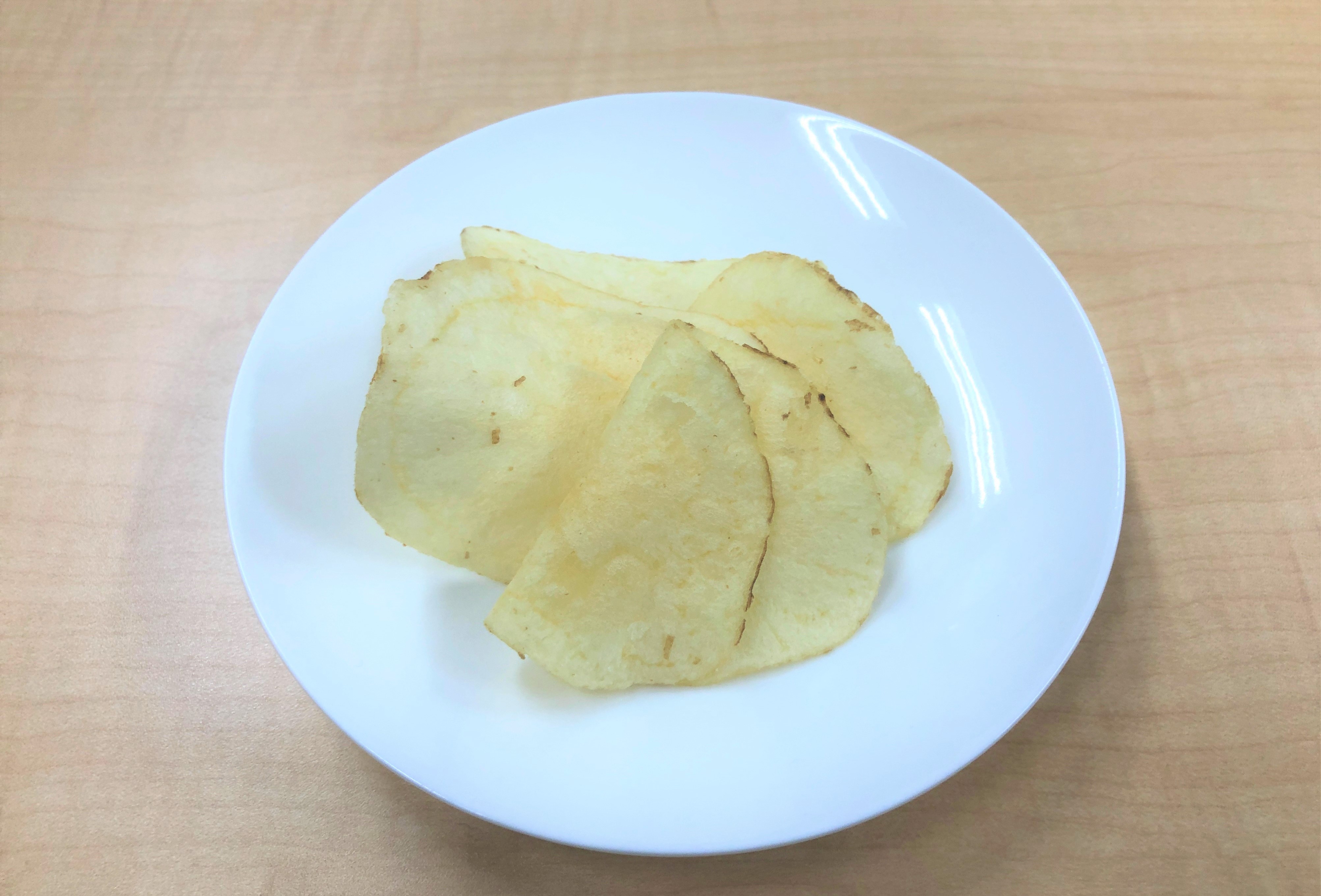 湖池屋工場直送便中身の皿盛り