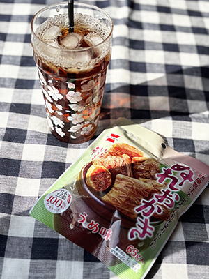 ぬれおかき うめ味