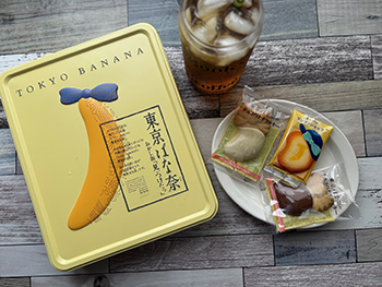 東京ばな奈 お菓子缶「見ぃつけたっ」