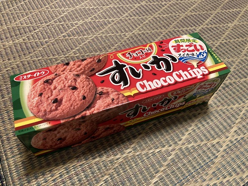 すいかチョコチップクッキー