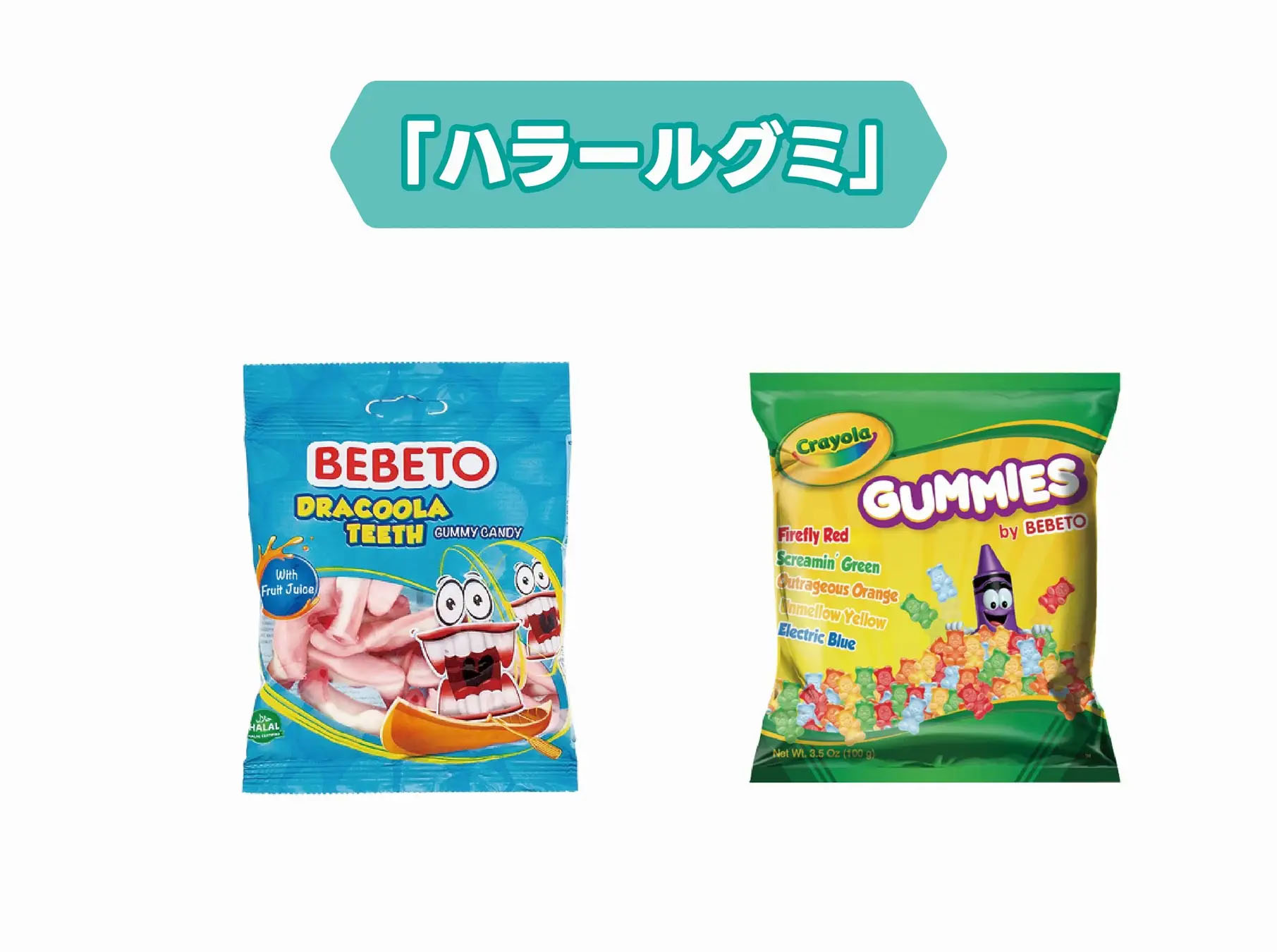 ハラールグミ