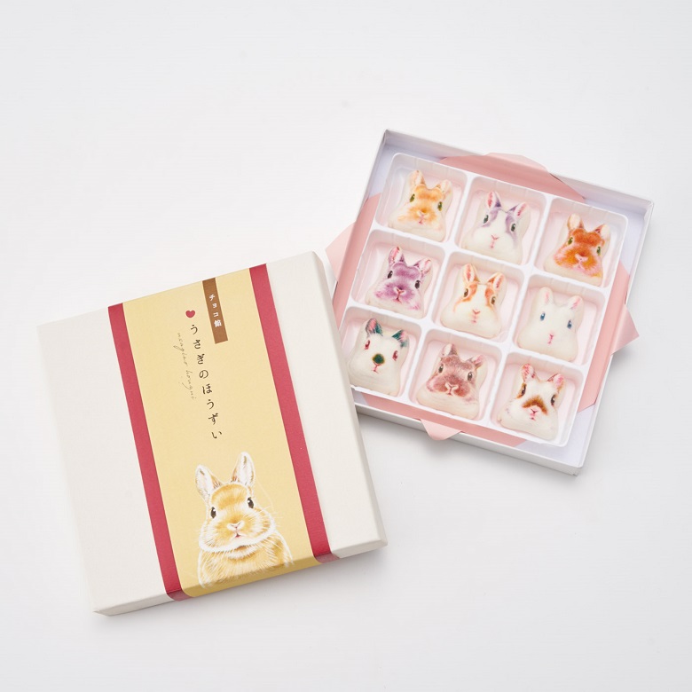 ミ二和風マシュマロ　うさぎほうずい　箱入り