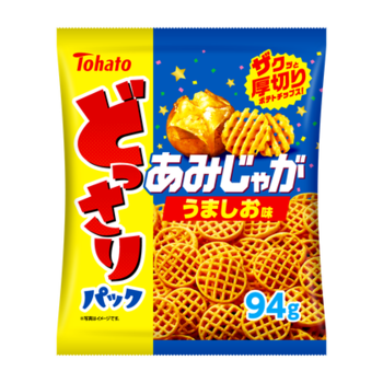東ハト|どっさりパック あみじゃが・うましお味