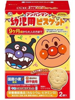 不二家｜アンパンマン幼児用ビスケット