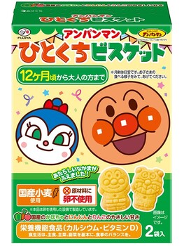 不二家｜アンパンマンひとくちビスケット