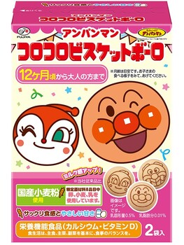 不二家｜アンパンマンコロコロビスケットボーロ