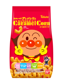 東ハト｜それいけ！アンパンマン キャラメルコーン