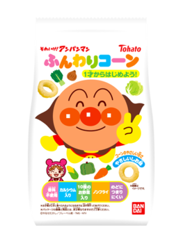 東ハト｜それいけ！アンパンマン ふんわりコーン やさしいしお味