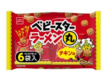 おやつカンパニー｜ベビースターラーメン丸（チキン味）6袋入
