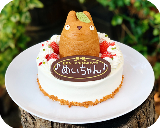 トトロのいちごのショートケーキ