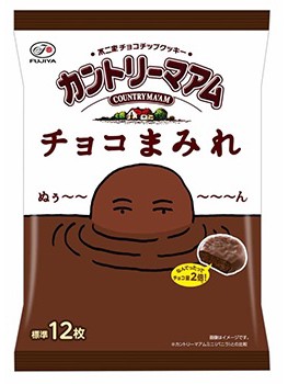 不二家|122gカントリーマアムチョコまみれミドルパック