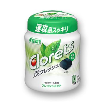 モンデリーズ・ジャパン|クロレッツ 炭フレッシュ