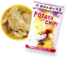 湖池屋ポテトチップスのり塩味