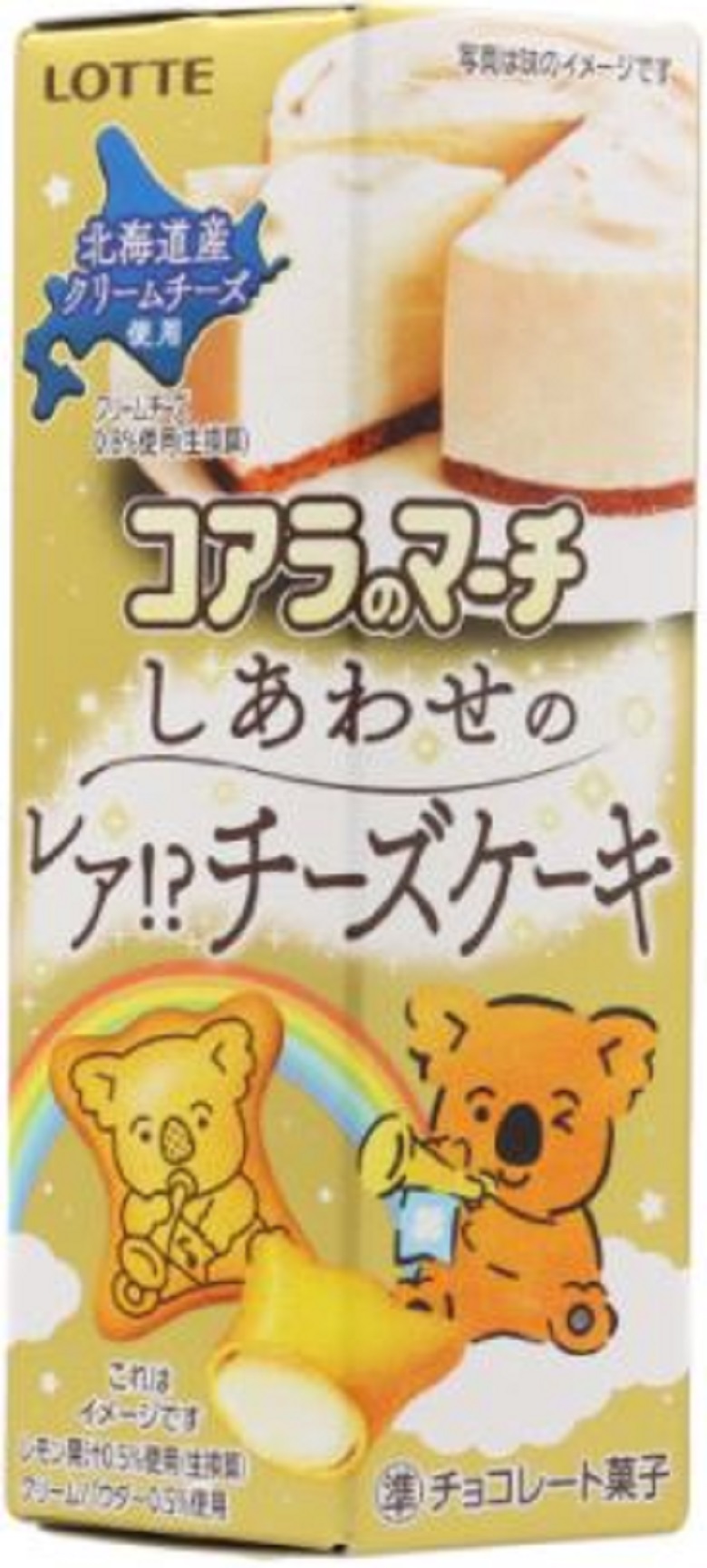 ロッテ　コアラのマーチ＜しあわせのレア！？チーズケーキ＞